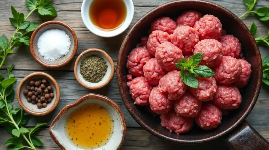 Beef Breakfast Sausage ingredients