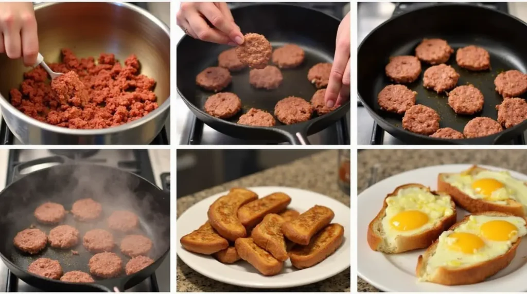 Beef Breakfast Sausage Step-by-Step Instructions