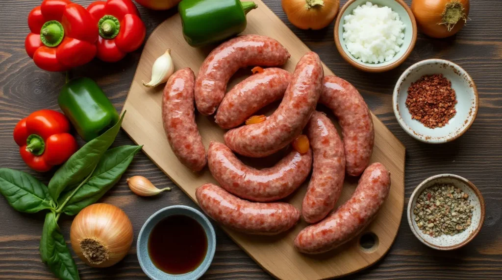 aaron's meats hot italian turkey sausage recipe ingredients