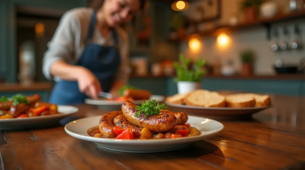 aaron's meats hot italian turkey sausage recipe serving