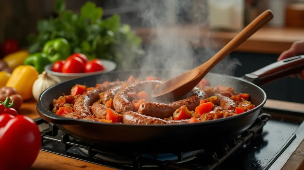 beef sausage recipes step by step