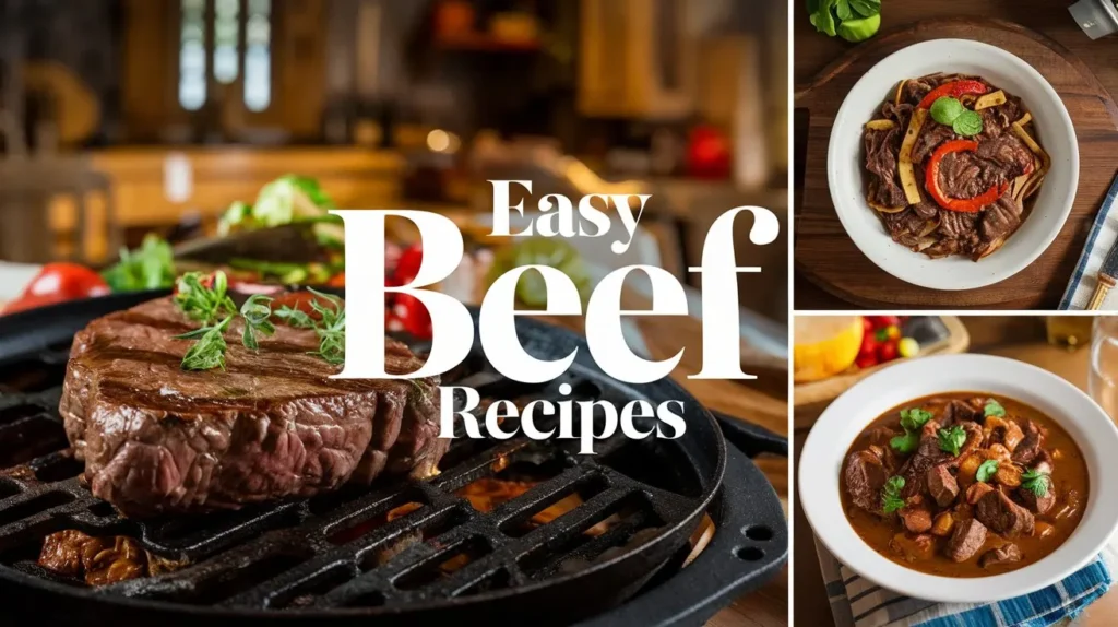easy beef recipes Ingredients