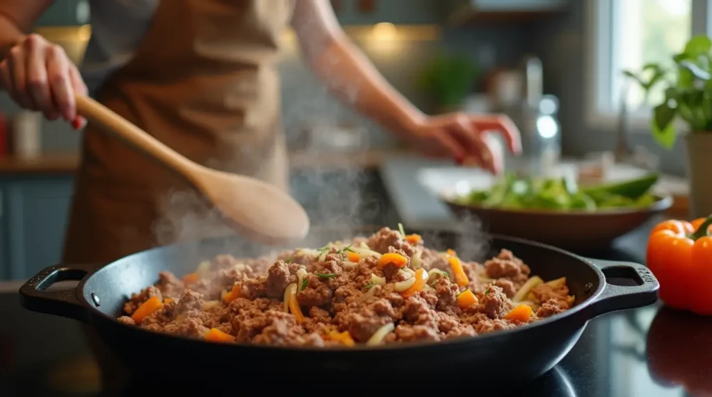 lean ground beef recipes step by step