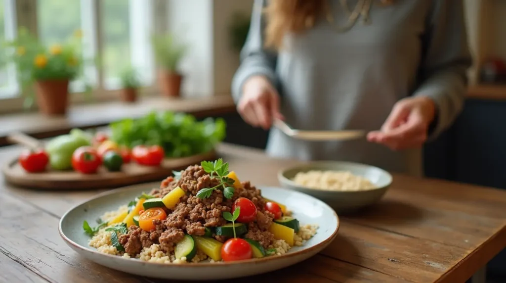 low calorie ground beef recipes serving