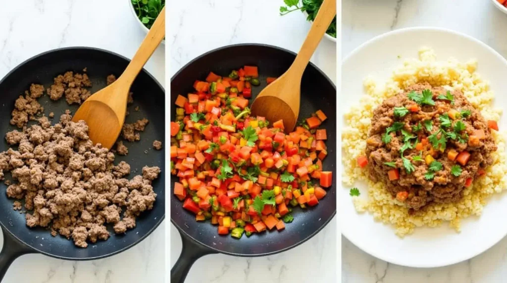 low calorie ground beef recipes Step-by-Step Instructions