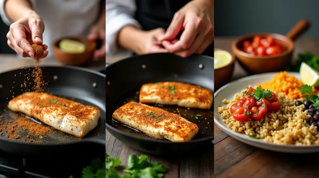 mexican fish cooking step by step