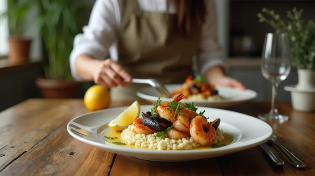 seafood mixture recipes serving