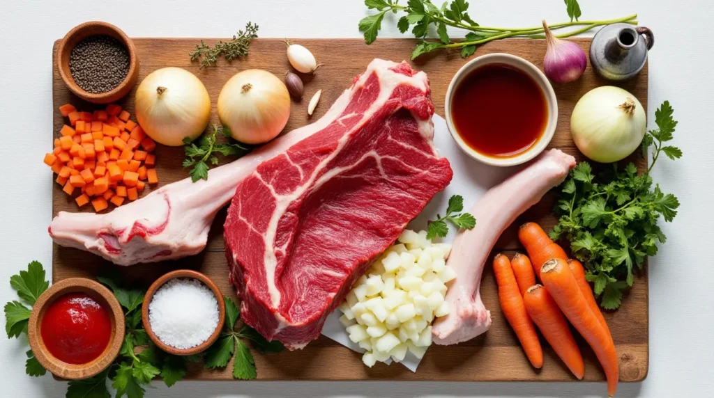 Beef Neck Bones Recipe ingredients