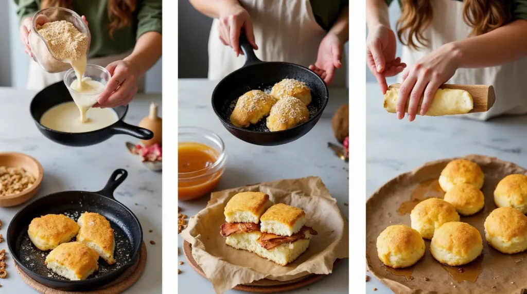 Chicken Biscuit Recipe step by step instructions
