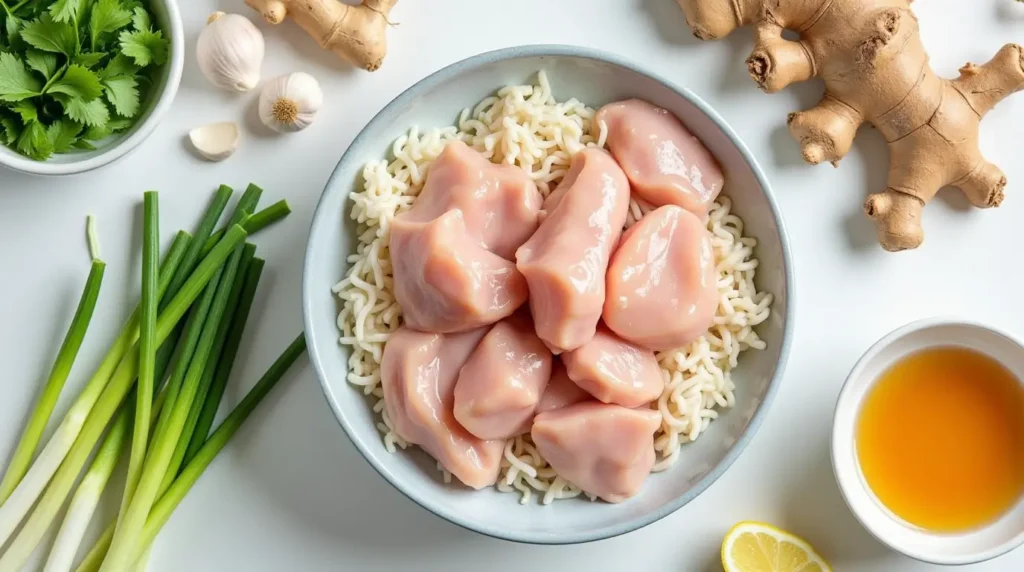 Chicken Long Rice Recipe ingredients