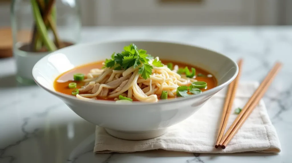Chicken Long Rice Recipe serving
