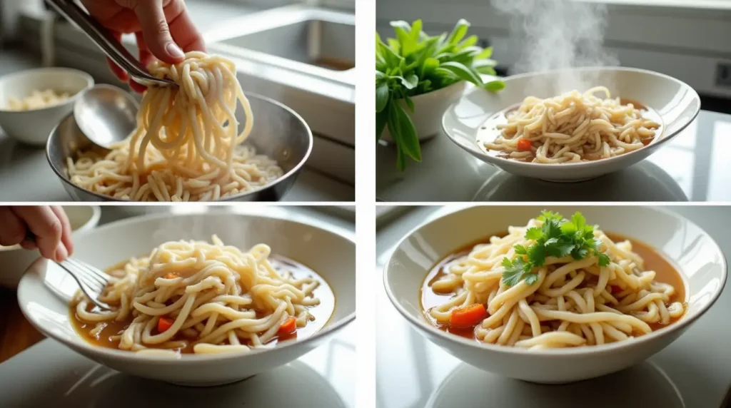 Chicken Long Rice Recipe step by step