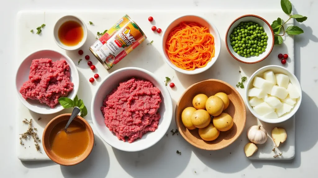 Crock Pot Recipes with Ground Beef ingredients