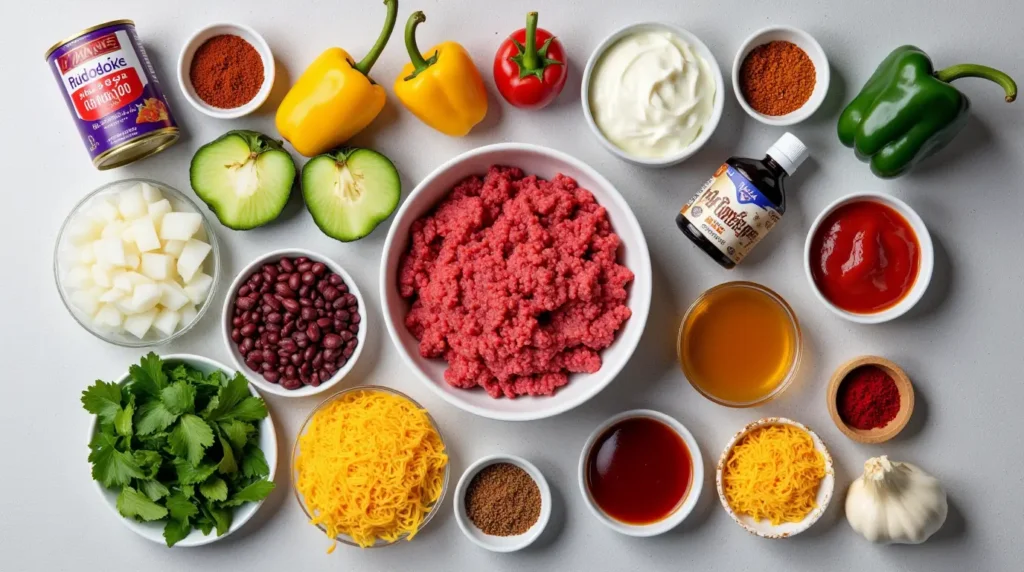 Crockpot Recipes with Ground Beef ingredients