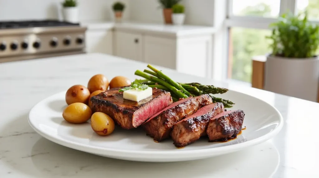 Denver steak recipe serving