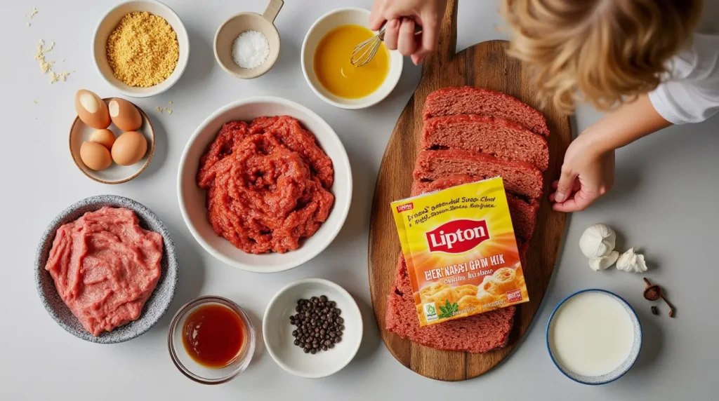 Lipton Meatloaf Recipe ingredients