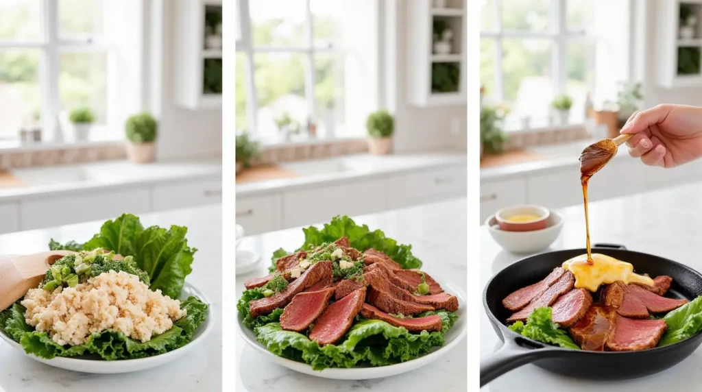 Sizzle Steak recipes step by step