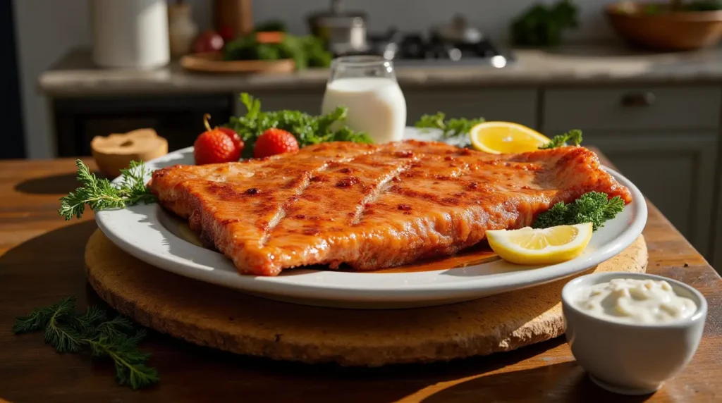 Smoked Fish Recipe served