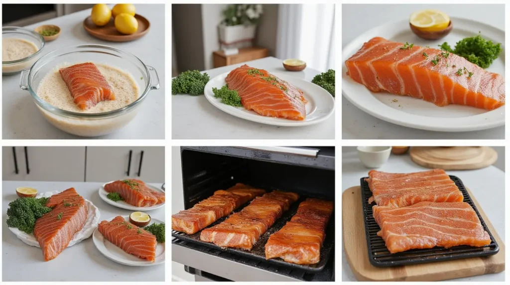 Smoking Fish in a Smoker Recipes step by step