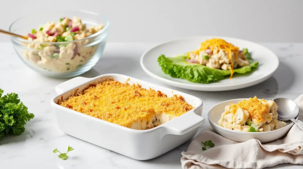 Tuna Fish Casserole Recipe Cream of Mushroom ingredients