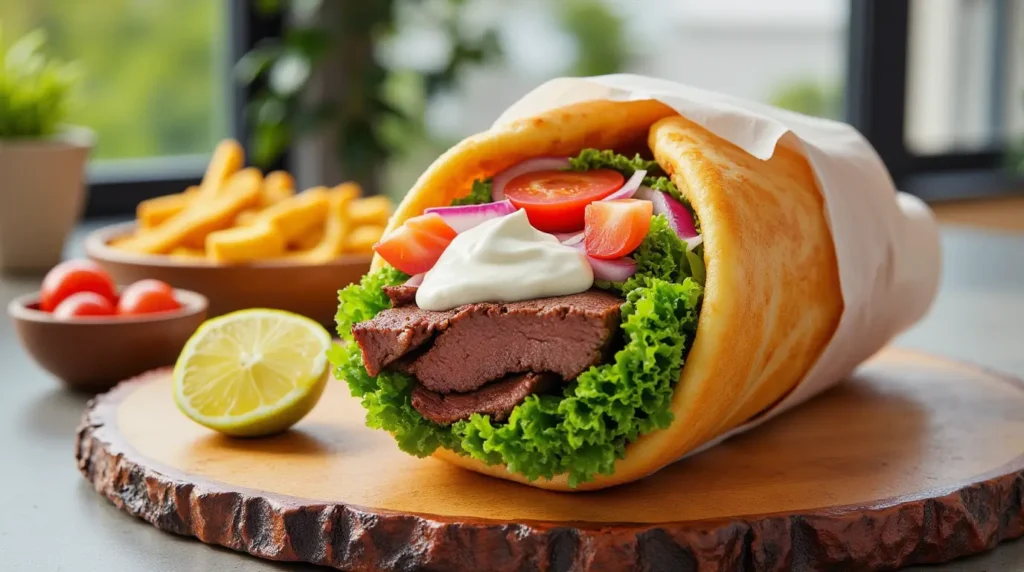 beef gyro recipe serving