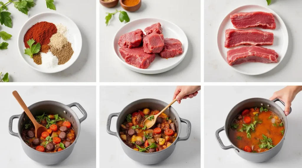 beef stew seasoning recipe step by step