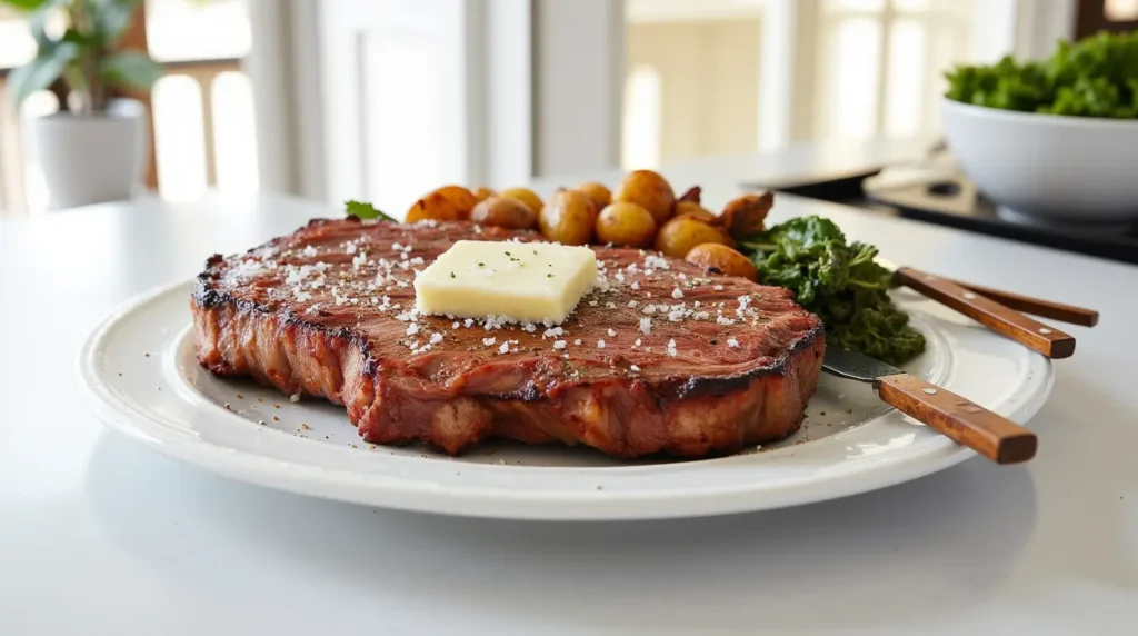 blackstone steak recipe serving