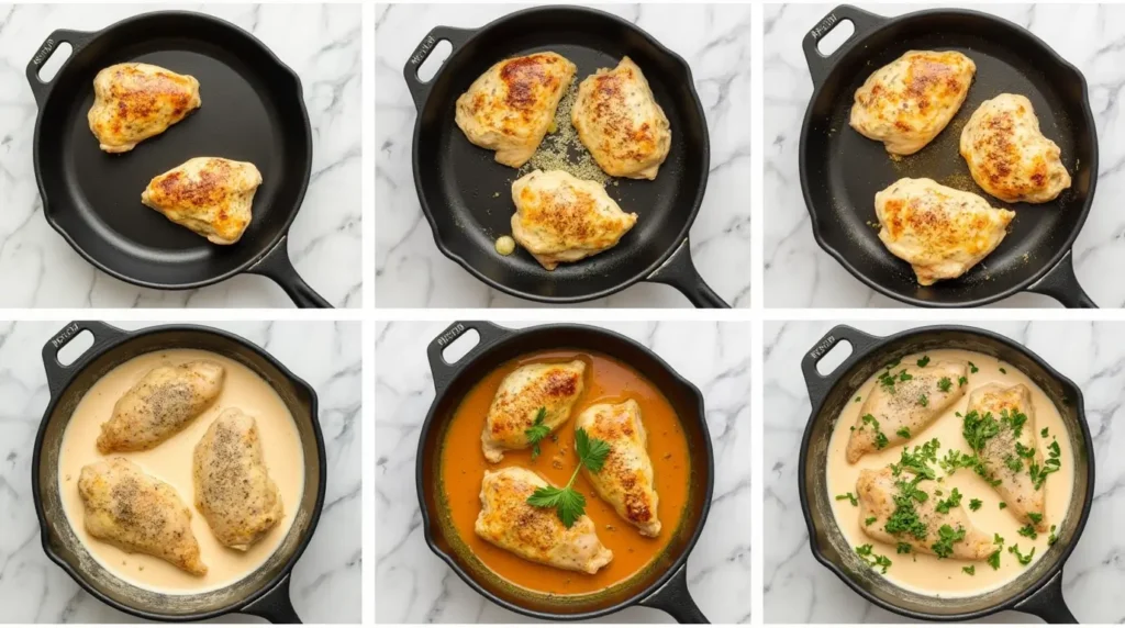 boursin chicken recipe step by step