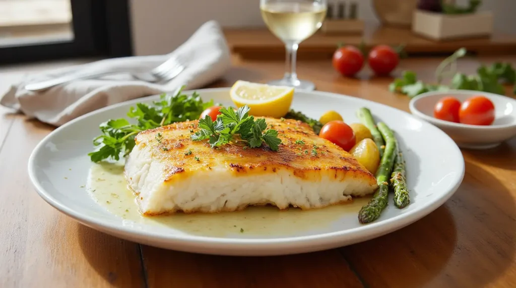 broiled cod fish recipes serving