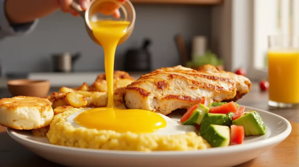 chicken breakfast recipes serving