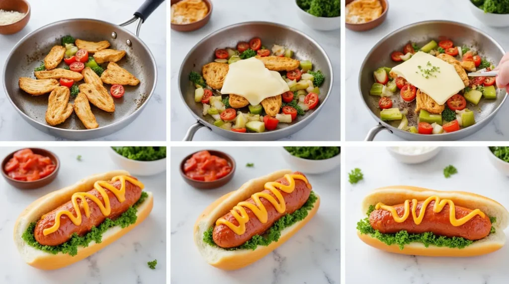 chicken philly recipe step by step