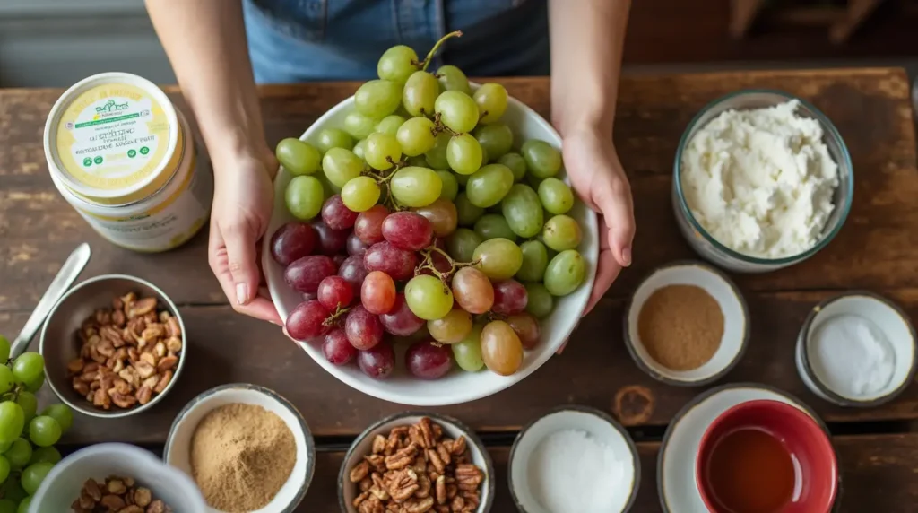 chicken salad chick grape salad recipe ingredients