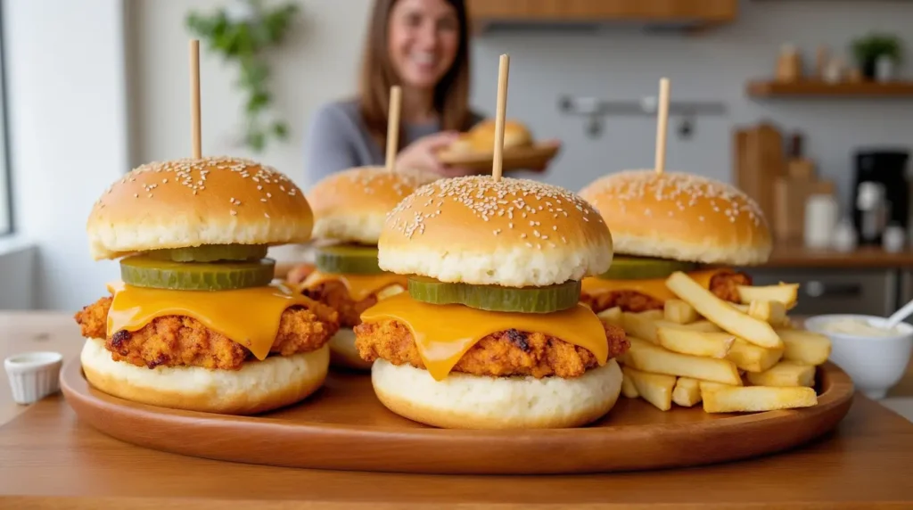 chicken sliders recipe serving
