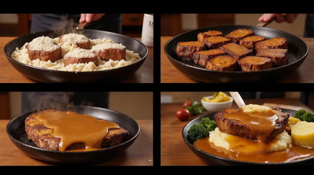 deer cube steak recipes step by step