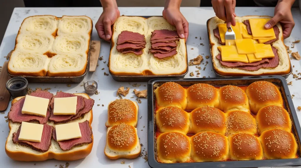 roast beef sliders recipe step by step