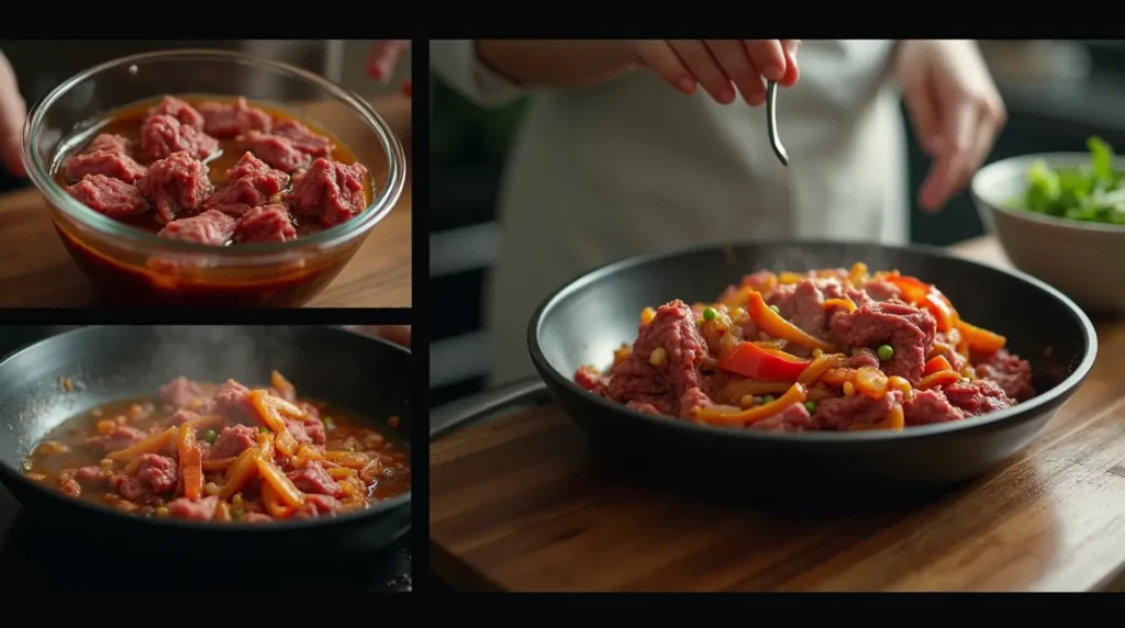 shaved beef recipes step by step instructions