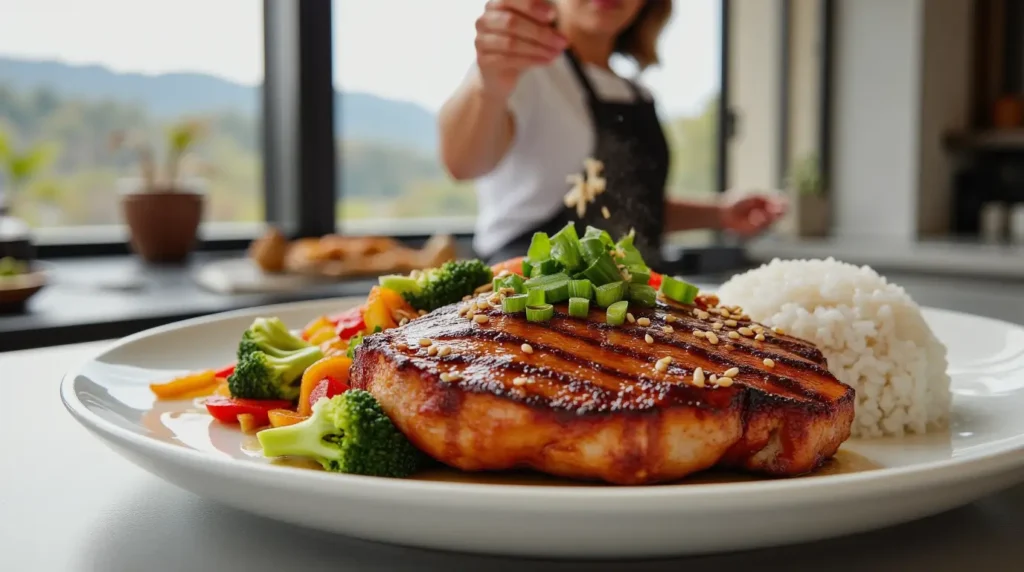 teriyaki steak recipe serving