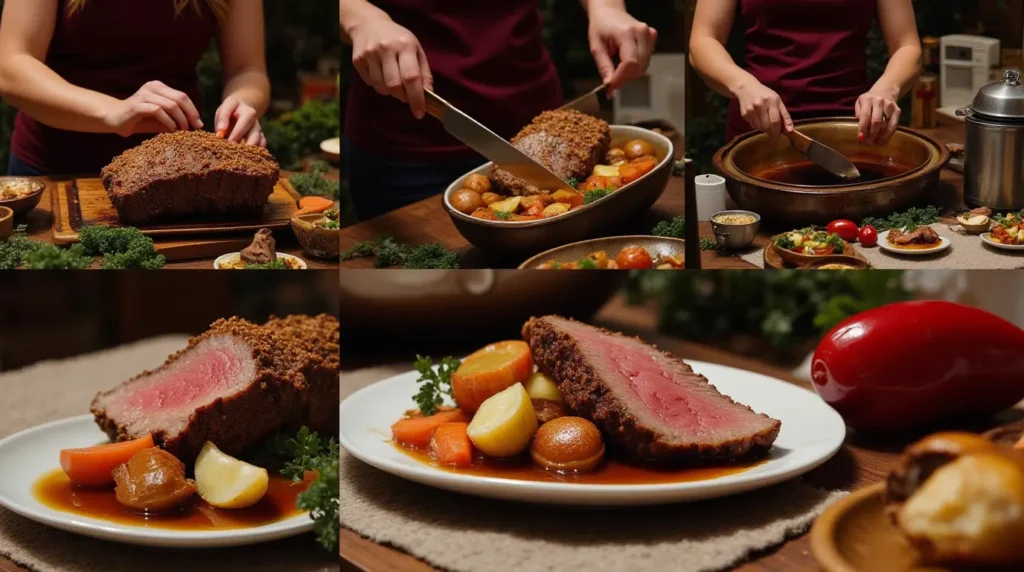 tri-tip in slow cooker crock pot Step-by-Step Instructions