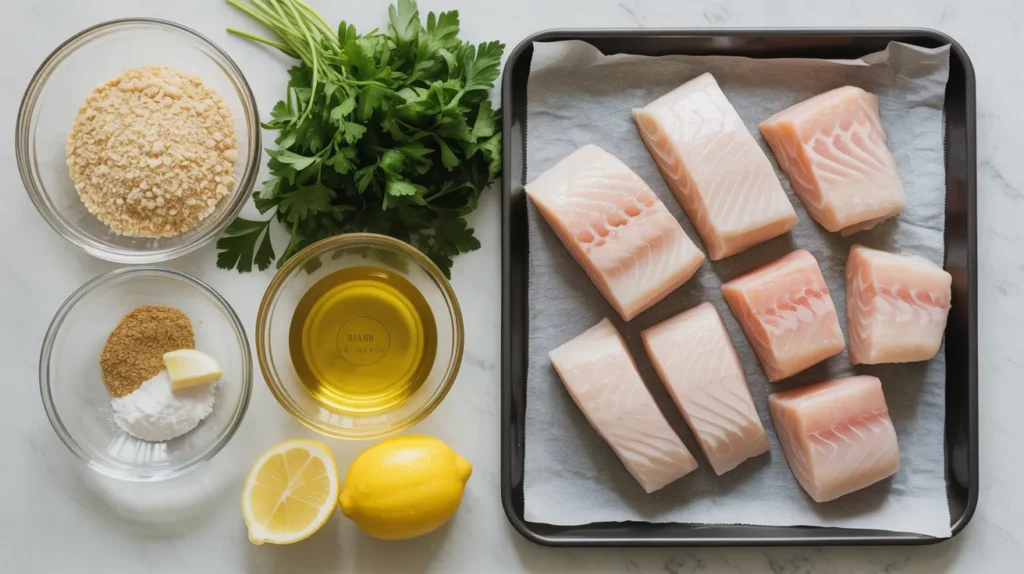 Baked Cod Fish Recipes with Panko ingredients