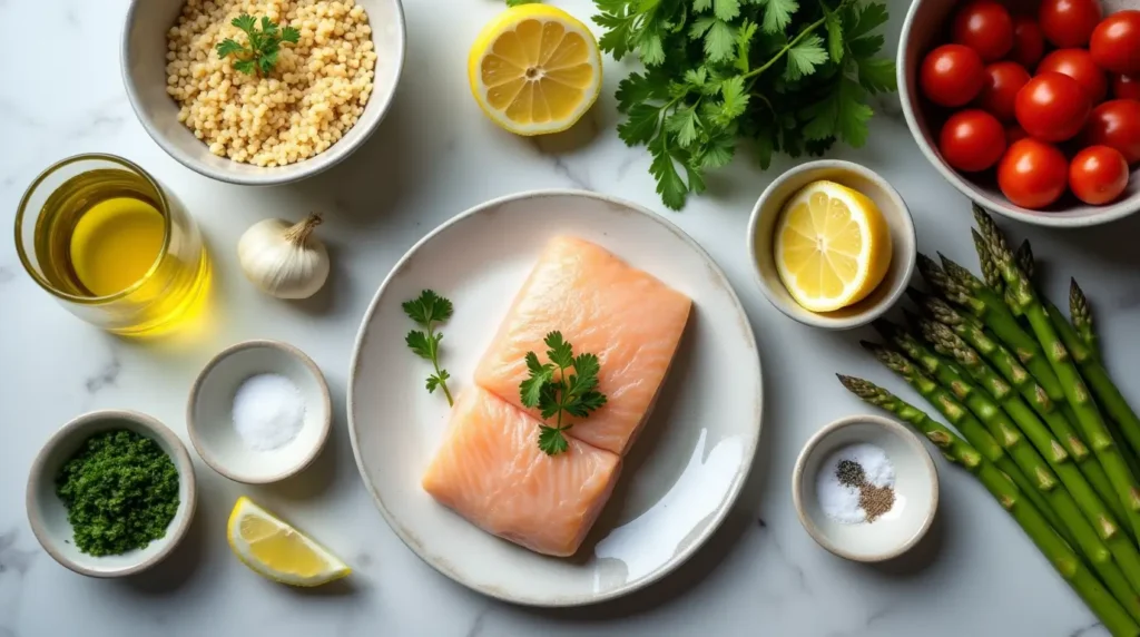 Baked Sword fish Recipe ingredients