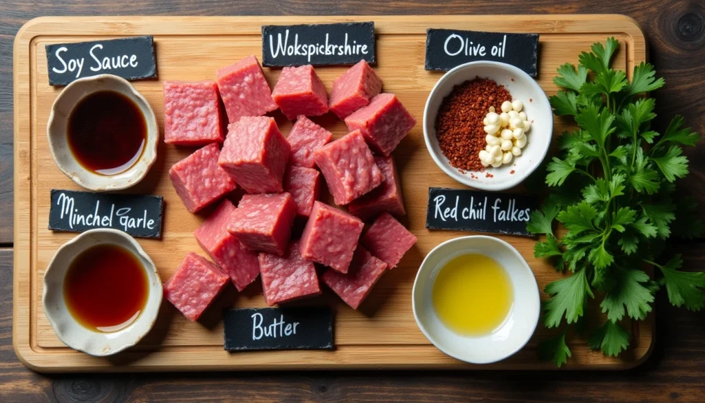 Beef Salpicao Recipe ingredients