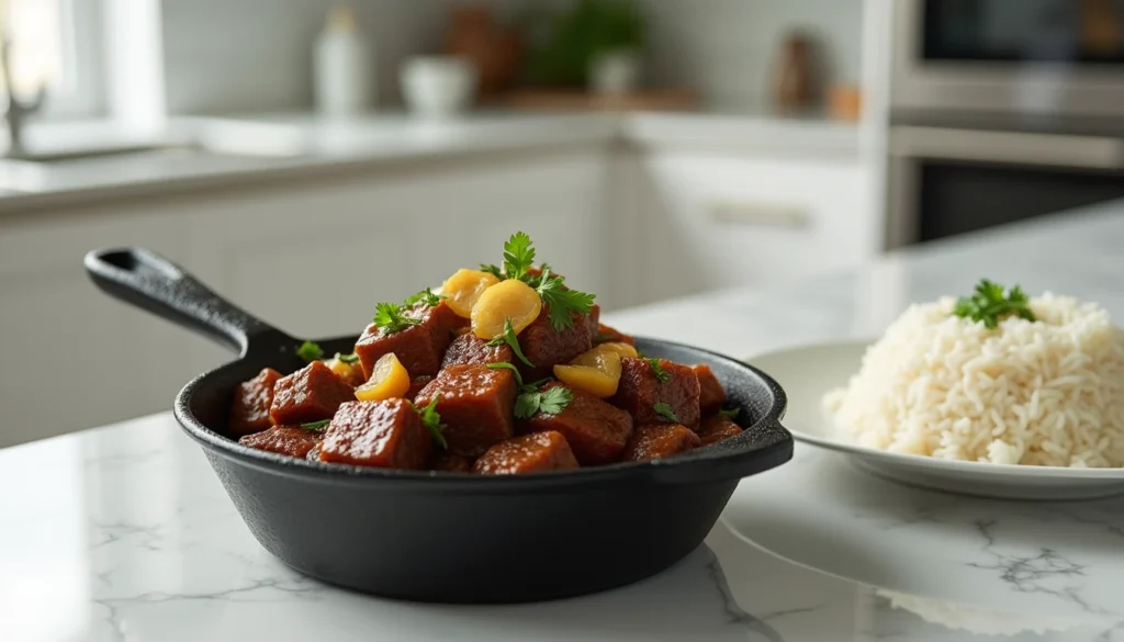 Beef Salpicao Recipe serving