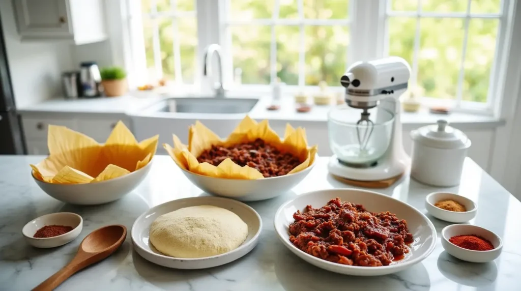 Beef Tamales Recipe ingredients