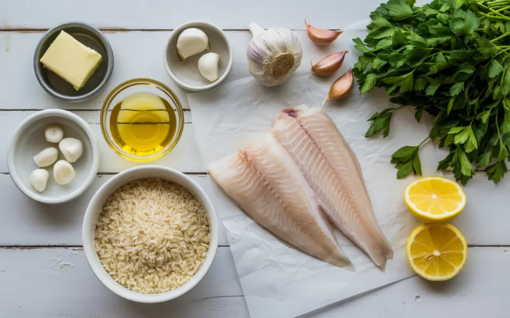 Best Fish Risotto Recipe ingredients