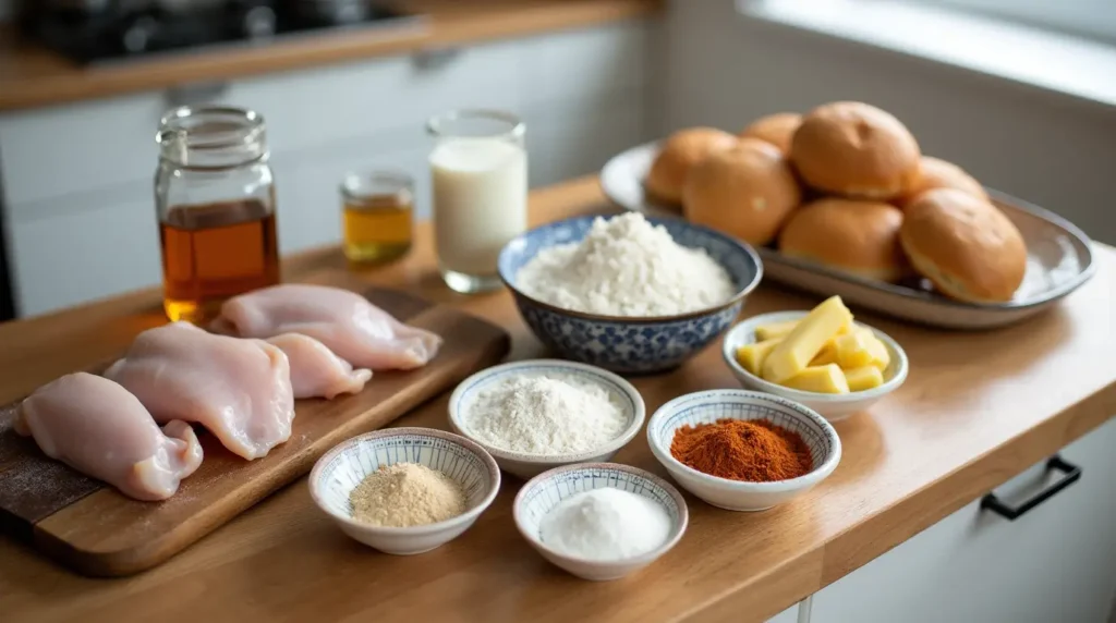 Chick-fil-A Chicken Sandwich Recipe ingredients