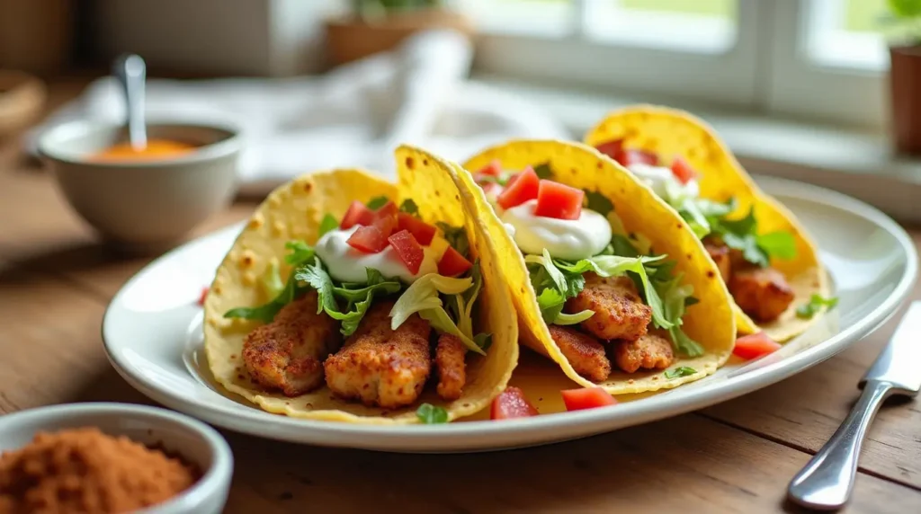 Chicken Taco Seasoning Recipe serving