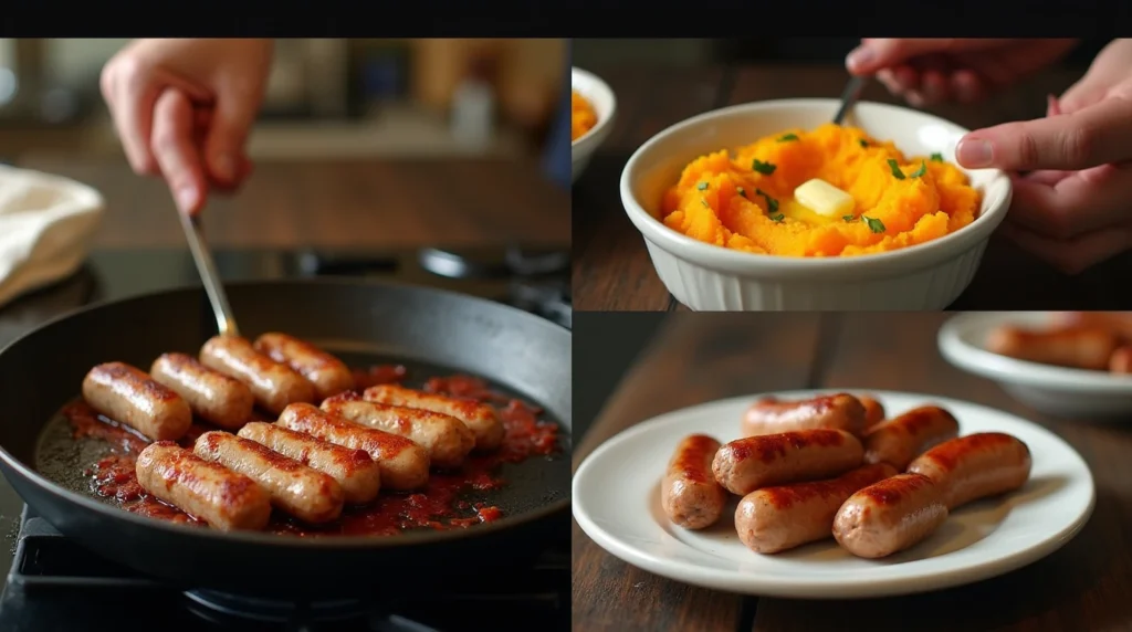 Chicken and Apple Sausage Recipes step by step