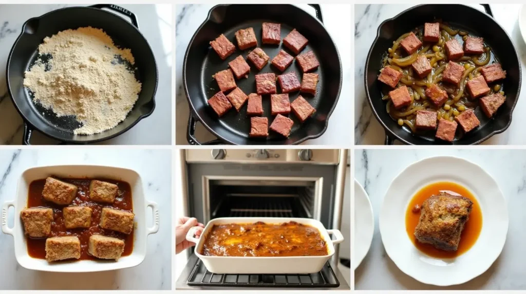 Cube steak recipes for the oven step by step
