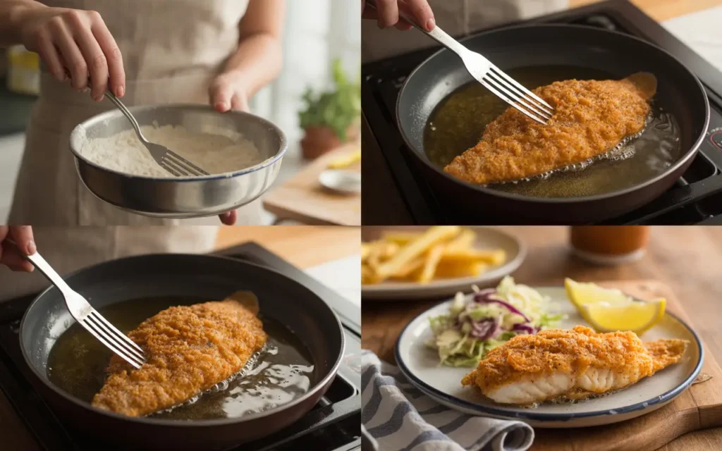 Fried Flounder Fish Recipes step by step