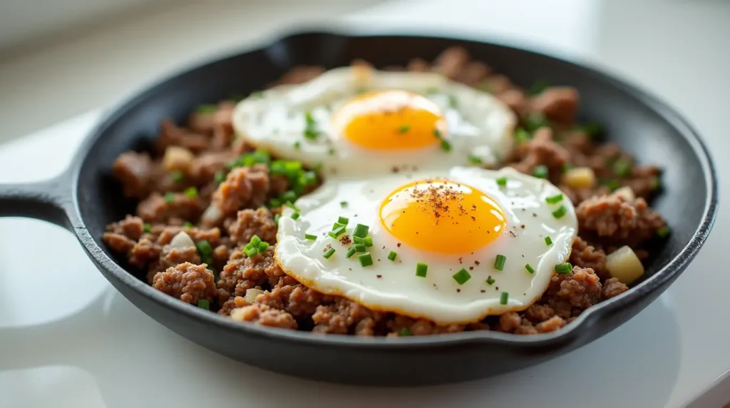 Ground Beef and Egg Recipes serving